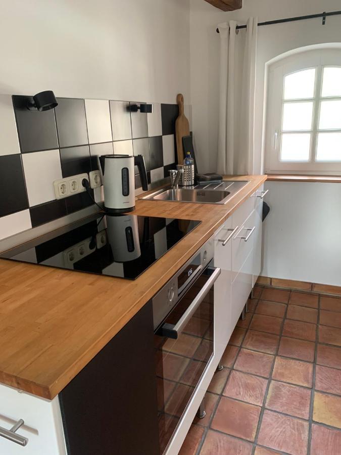 Studio Auf Denkmalgeschuetztem Dreiseithof In Hoefgen Bei Grimma Hofgen  Exteriér fotografie